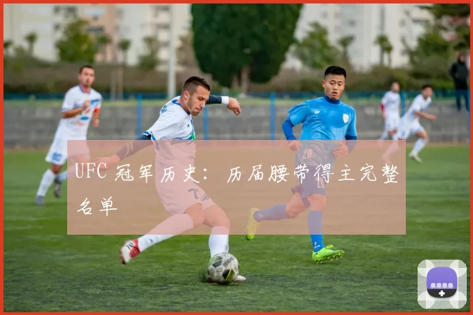 UFC 冠军历史:历届腰带得主完整名单